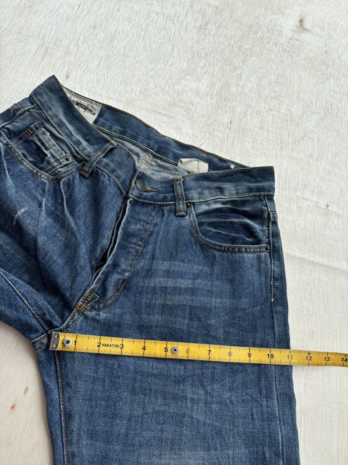 Hysteric Glamour × If Six Was Nine × Japanese Brand Vintage Abercrombie&Fitch Denim Jeans Size US 30 / EU 46 - 12 Thumbnail