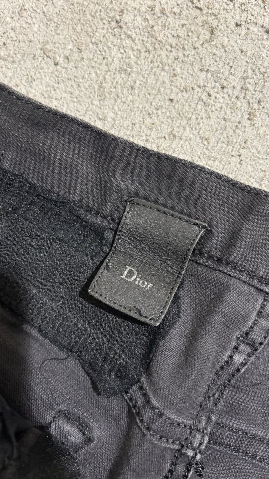 Dior Dior Homme Repaired Denim Size US 29 - 17 Thumbnail