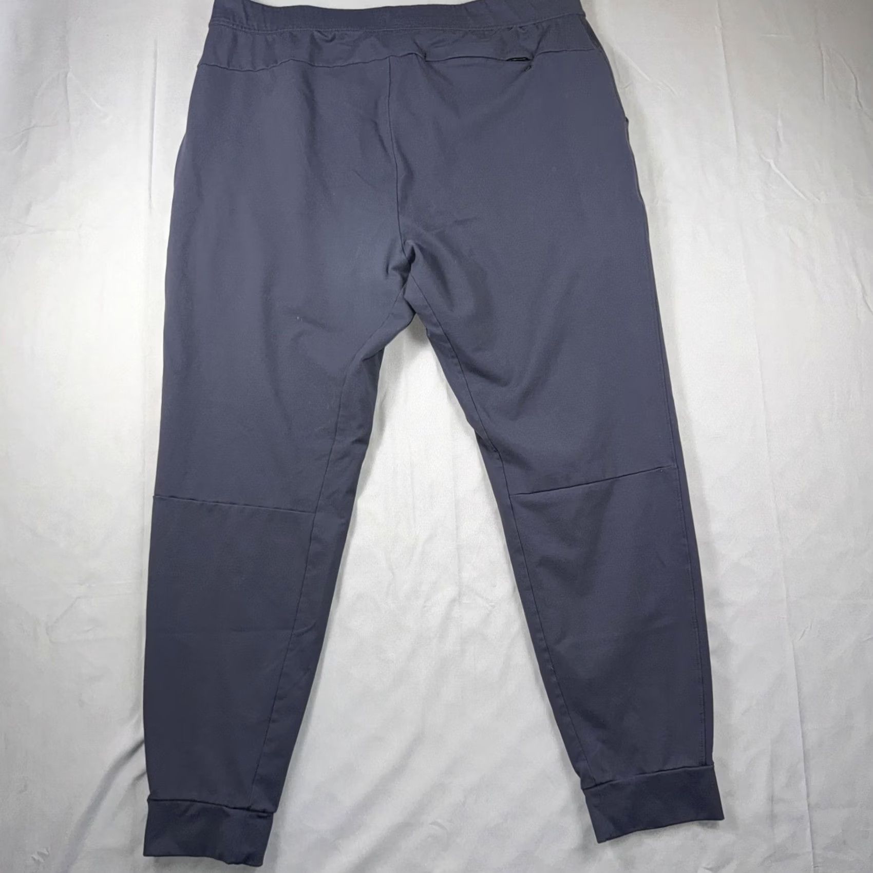 Vintage Public Rec Jogger Pants Mens 38x30 Blue Elastic Waist Zip Pocket Athletic Travel Size US 38 / EU 54 - 2 Thumbnail