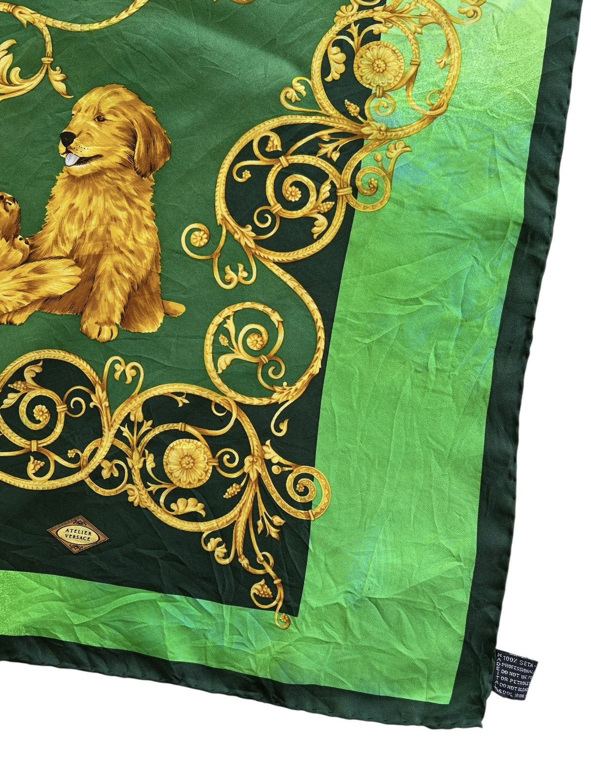 Versace Vintage Atelier Versace Luxury Silk Scarf Size ONE SIZE - 16 Thumbnail