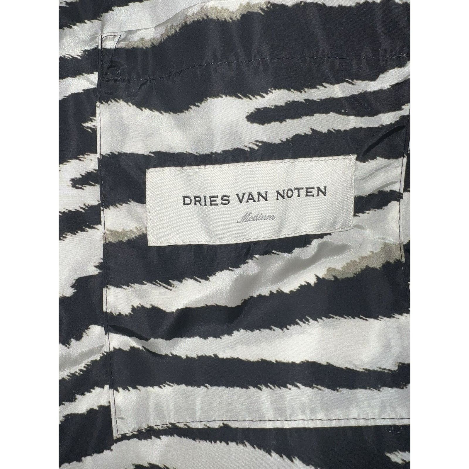 Dries Van Noten Dries Van Noten Zebra Print Rain Coat Size US M / EU 48-50 / 2 - 6 Thumbnail