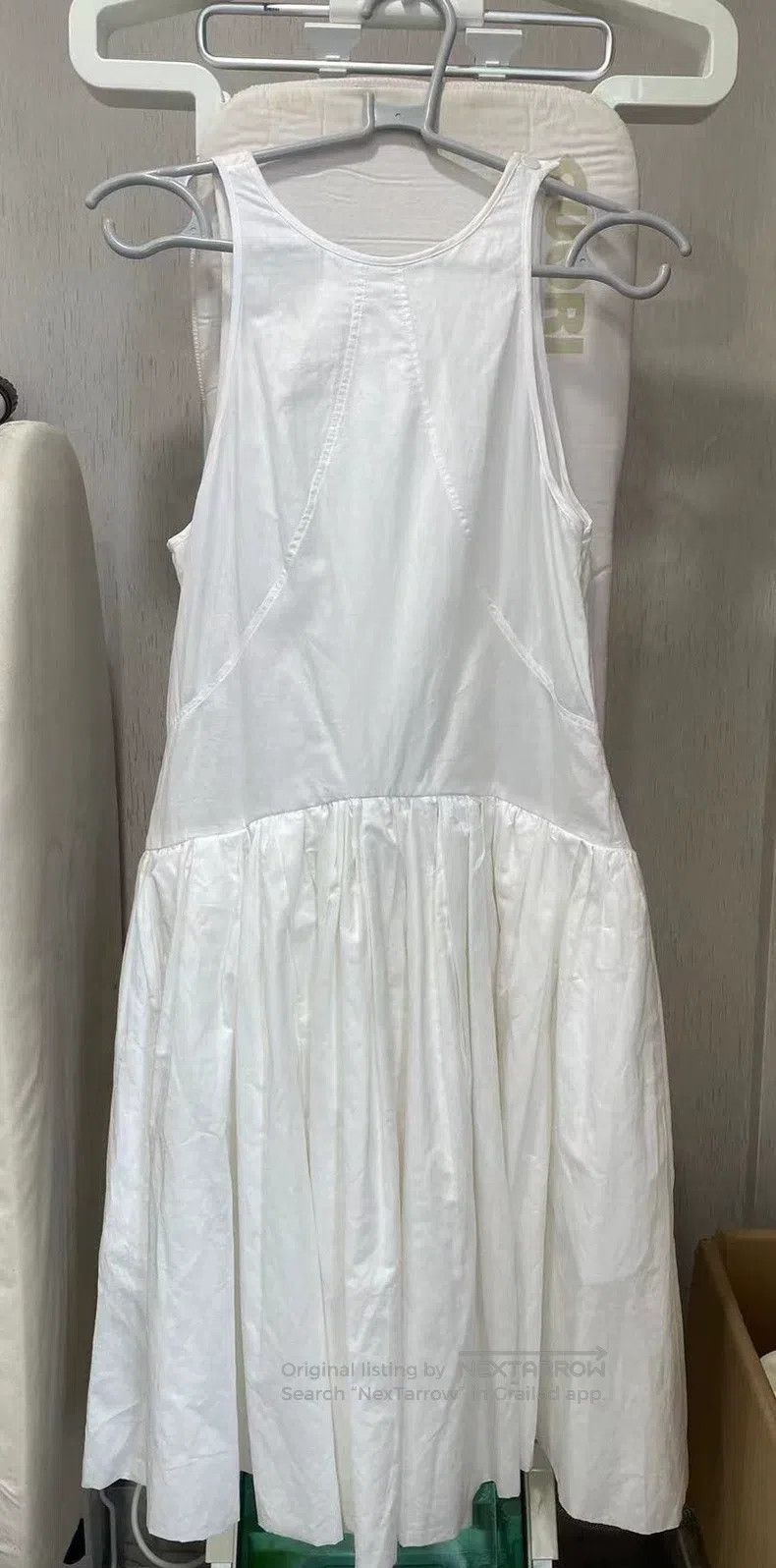 Jil Sander Jil Sander size 34 White Dress Size M / US 6-8 / IT 42-44 - 1 Thumbnail