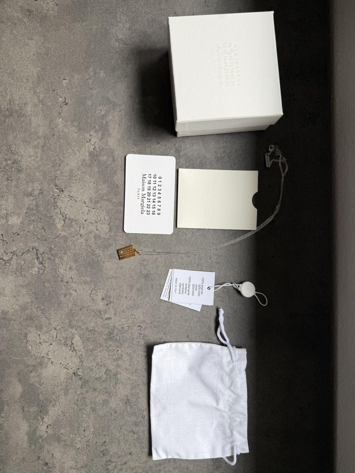 Maison Margiela Maison Margiela Diamond Necklace Size ONE SIZE - 7 Thumbnail