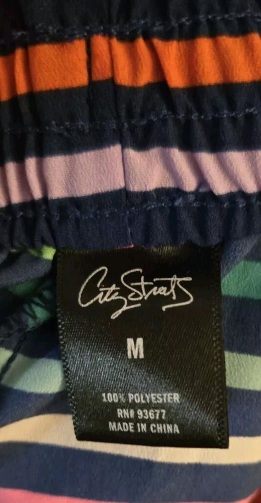 City Streets City Streets Shorts Womens Medium M Lightweight Pull On Rain Size 32" / US 10 / IT 46 - 4 Thumbnail