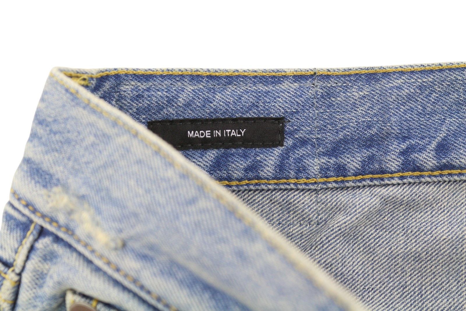 R13 X-BF 25 Merrin Blue Low Rise Denim PF25 Jeans 87207 Size 25" / US 0 / IT 36 - 11 Thumbnail