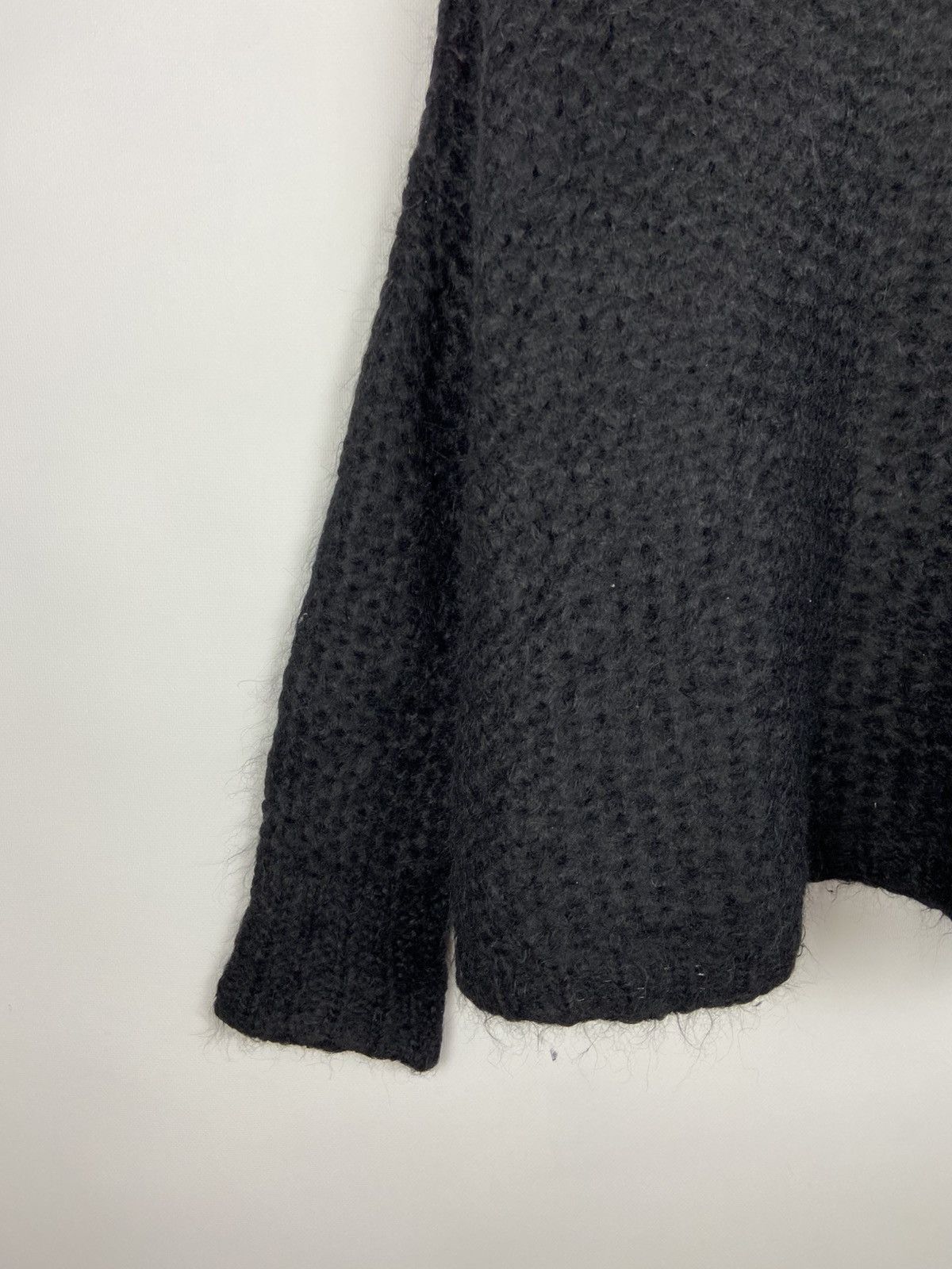 Designer × Thom Krom Thom Krom Black Mens Knitted Sweater Suri Alpaca/Wool Sz S Size US S / EU 44-46 / 1 - 14 Thumbnail