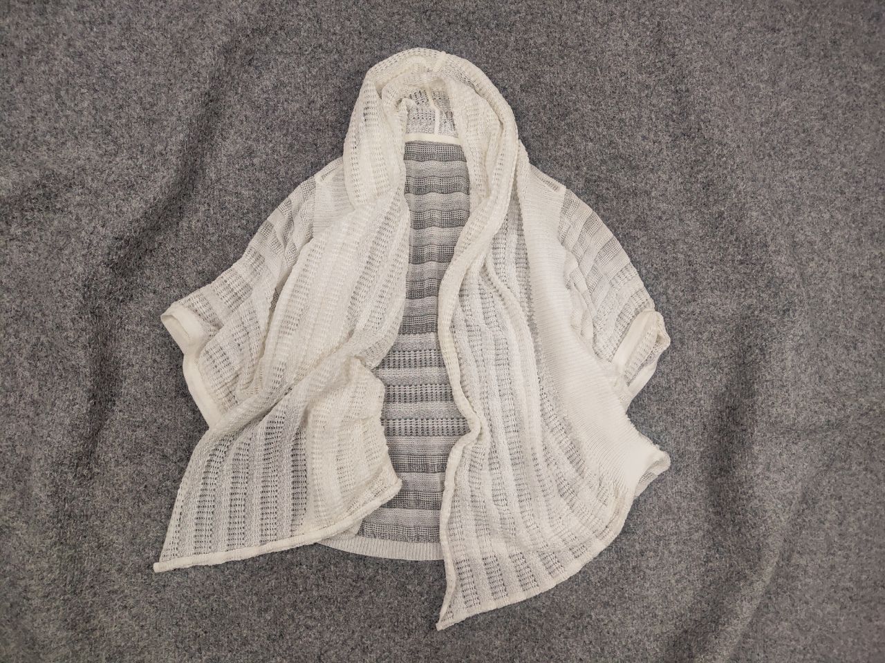 Issey Miyake Vintage Issey Miyake HaaT Lace Knit Bolero open front draped Size S / US 4 / IT 40 - 1 Thumbnail