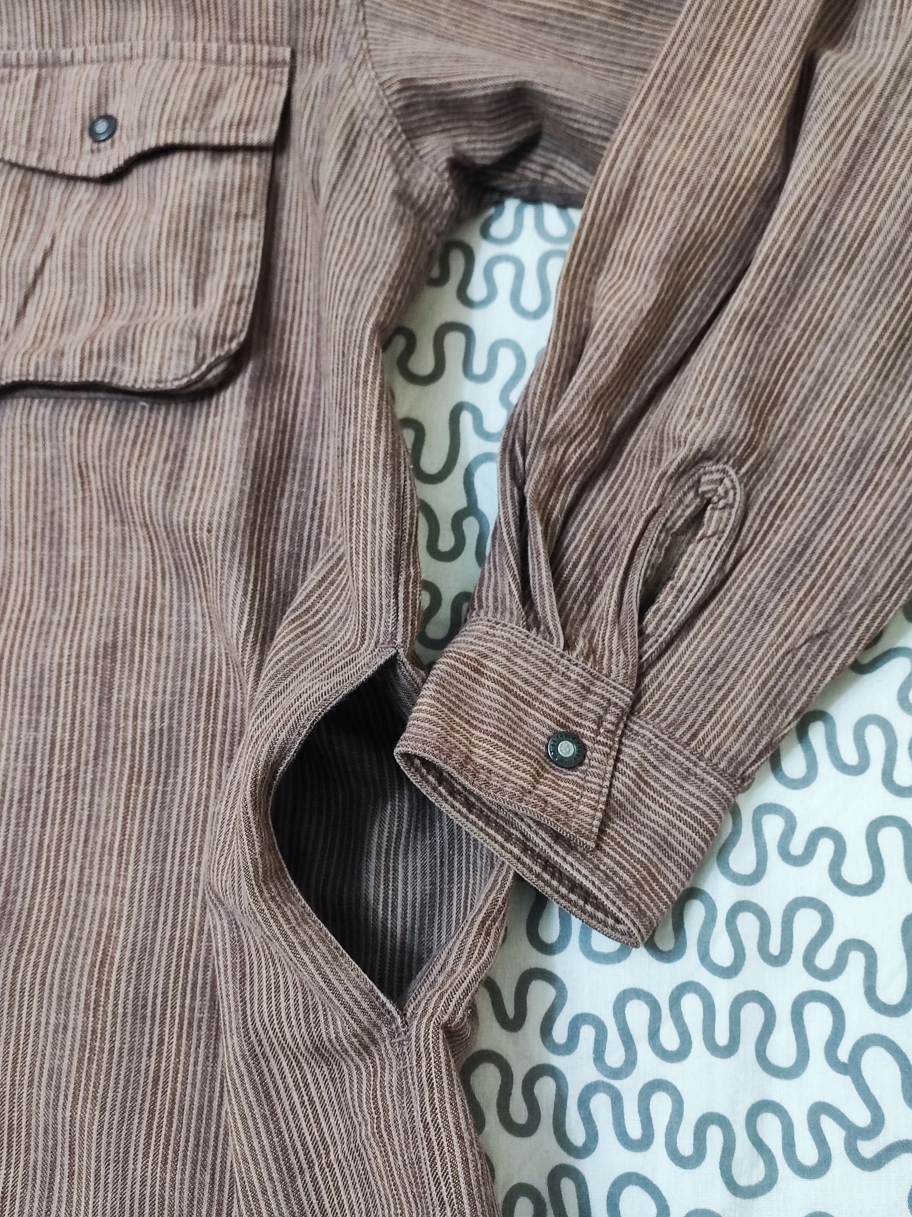 Kansai Yamamoto Rare design Kansai jeans Zipper Shirt by Kansai Yamamoto Size US M / EU 48-50 / 2 - 10 Thumbnail