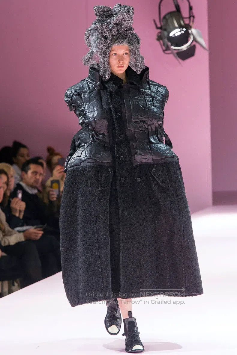 Comme des Garcons Comme Des Garcons size S Asymmetrical Patchwork Deconstruc Size 23" - 6 Thumbnail