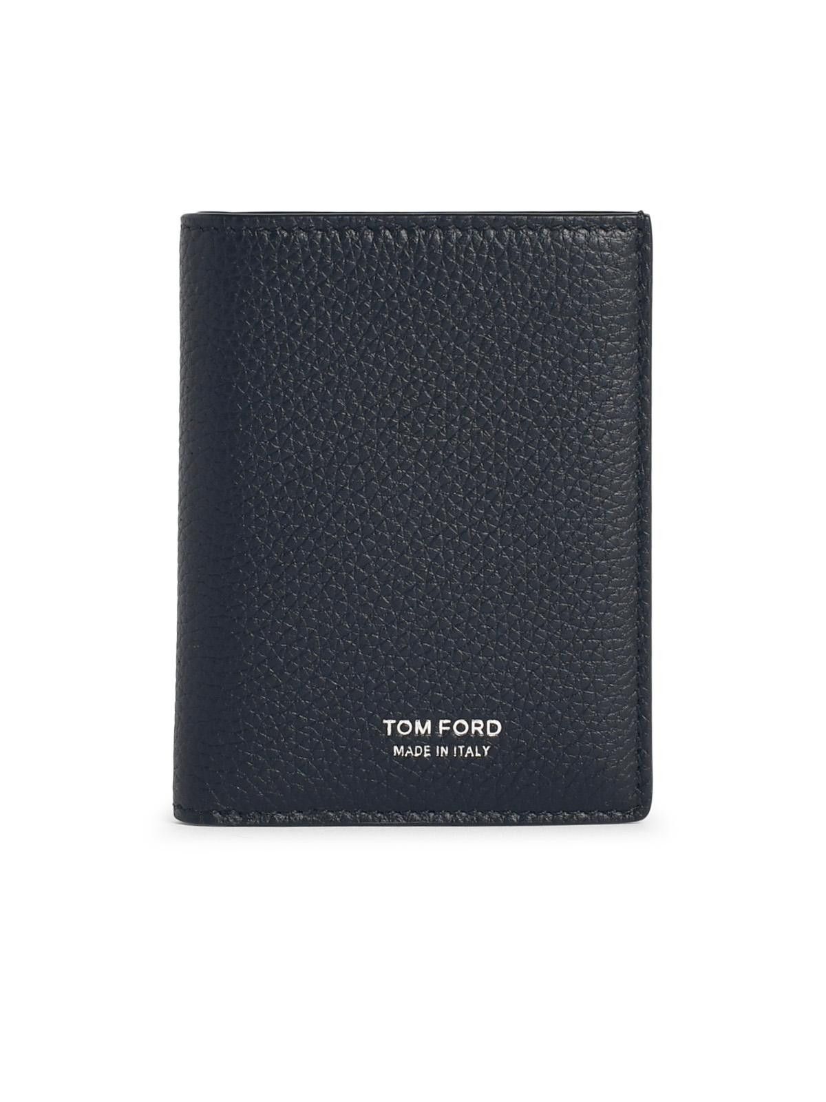 Tom Ford TOM FORD Black Leather Cardholder Size ONE SIZE - 1 Thumbnail