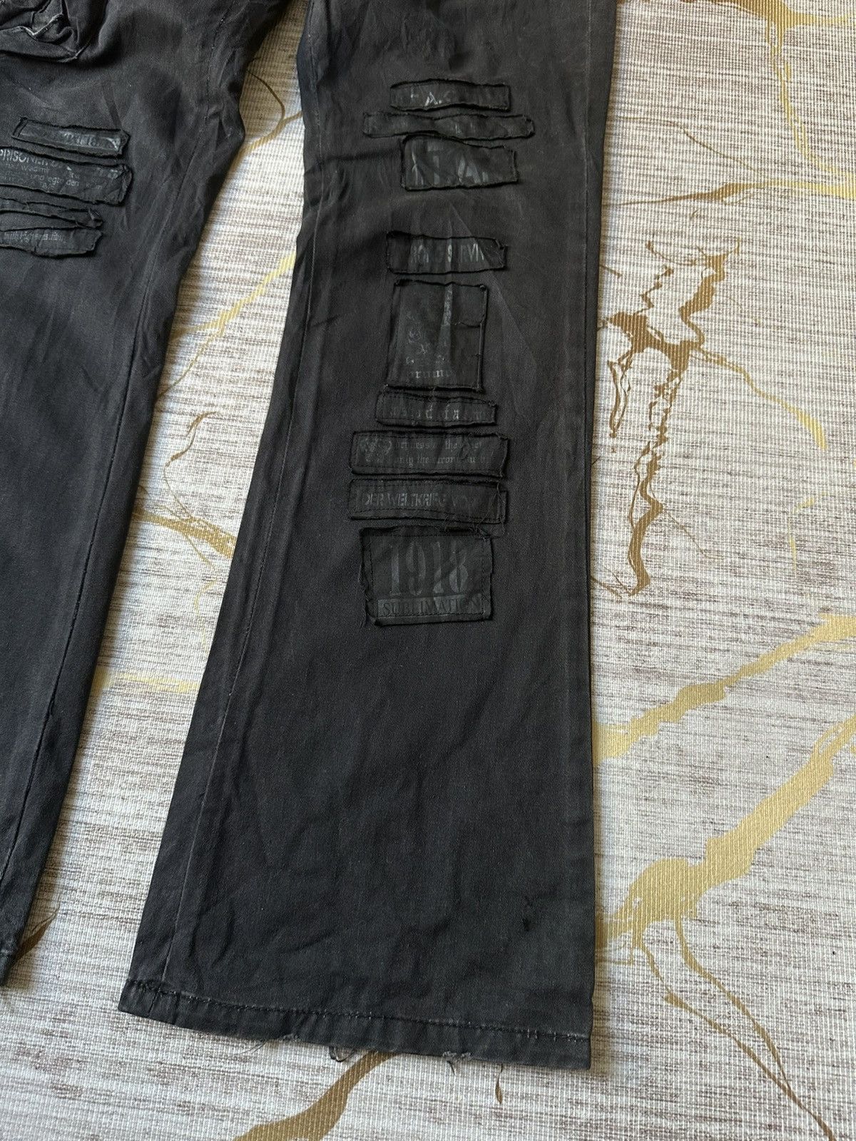 In The Attic FLARE In The Attic Poem Patchwork Pocket Pant Size US 32 / EU 48 - 8 Thumbnail