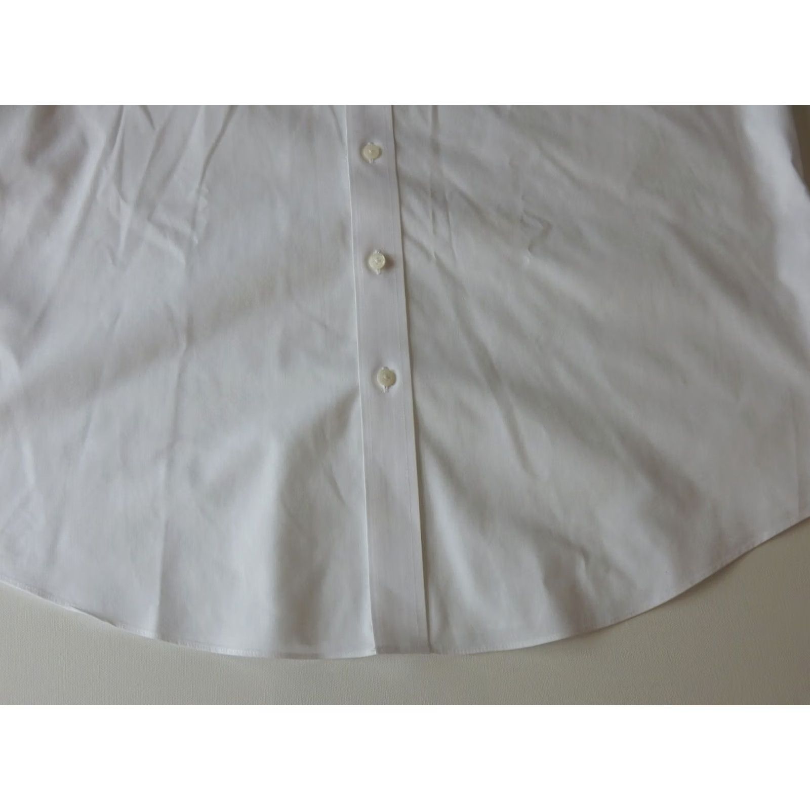 Brooks Brothers BROOKS BROTHERS Men's Military Shirt Short Sleeve Button-Up White Cotton Size L 17 Continen tal Airlines Pilot Mens Size US L / EU 52-54 / 3 - 2 Thumbnail