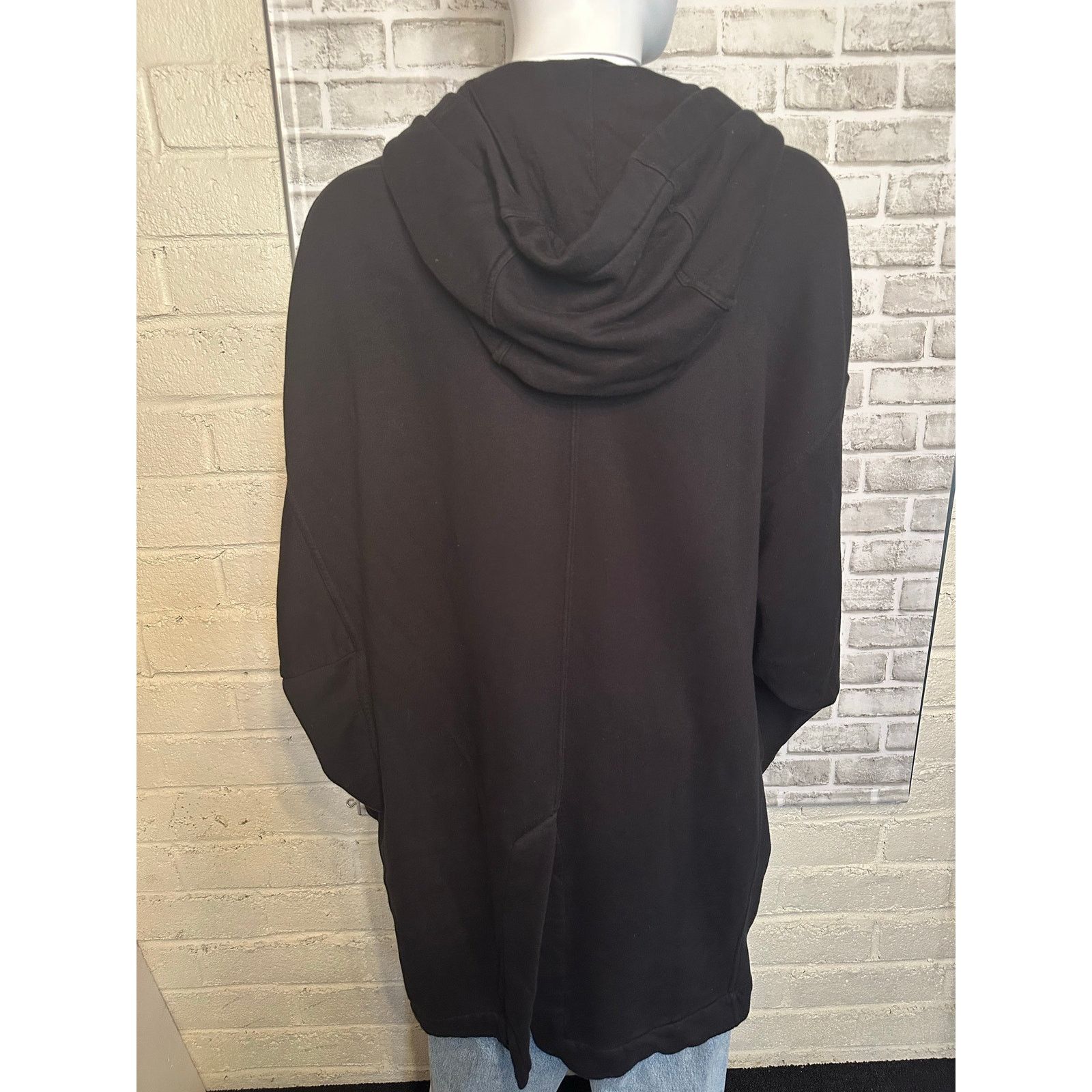 Rick Owens Drkshdw FW22 Strobe Jumbo Peter Hoodie Black size S DU02B4288-F Size US S / EU 44-46 / 1 - 6 Thumbnail