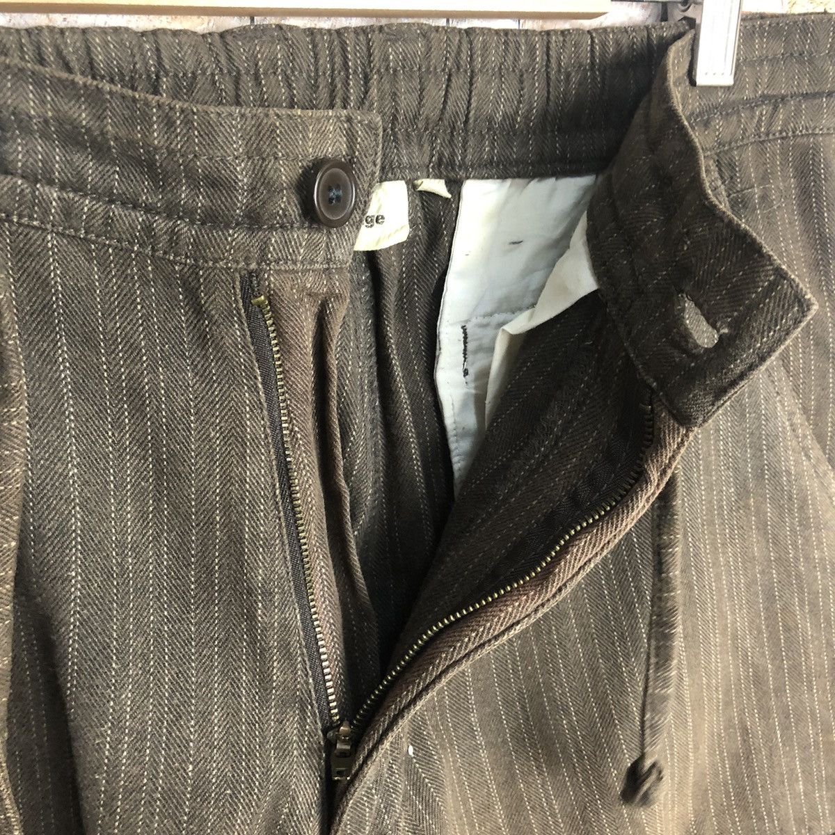 Japanese Brand DL Virgin Vagage Brown Cargo Multipocket Pants #A339 Size US 32 / EU 48 - 14 Thumbnail