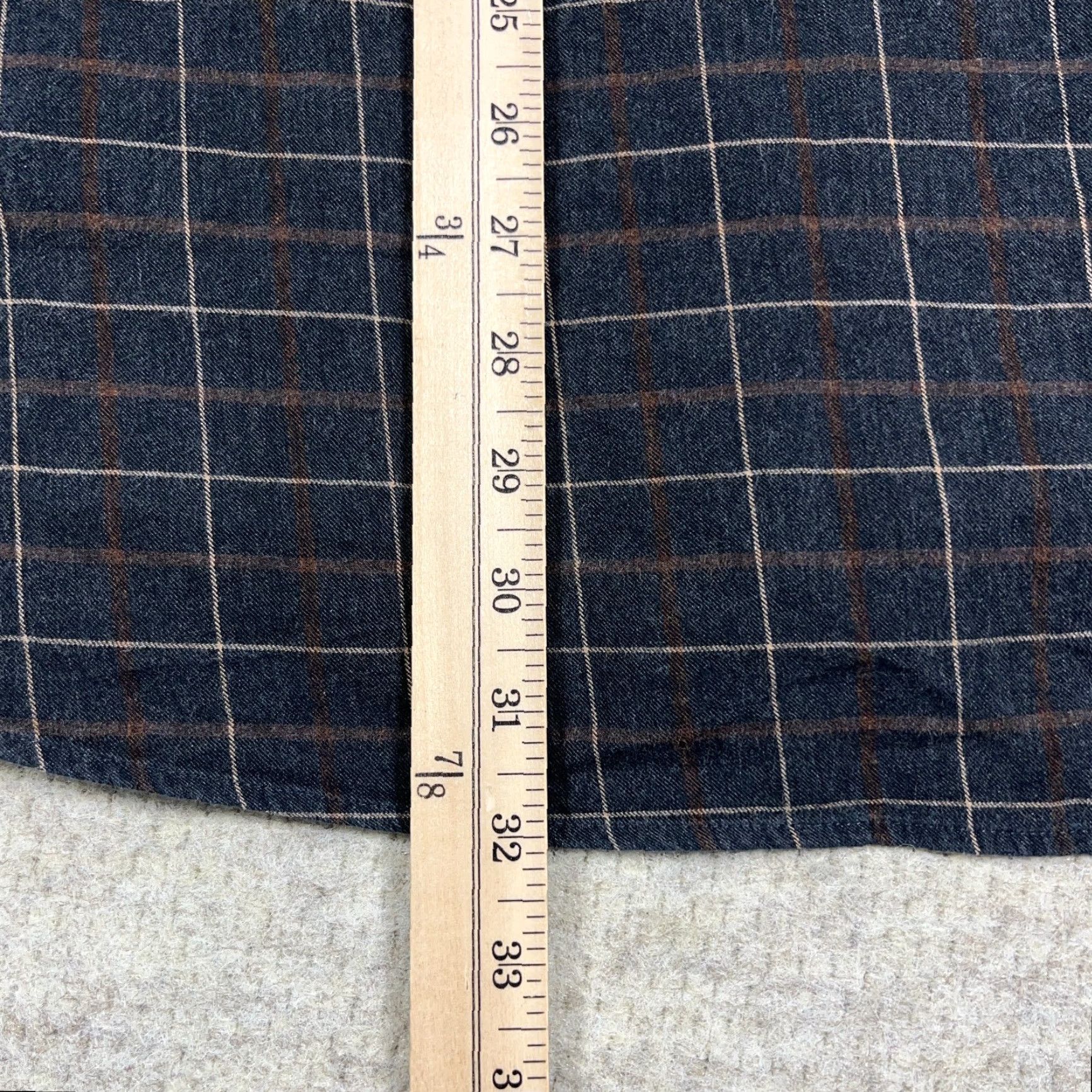 Orvis Orvis Shirt Men 2XL Gray Plaid Button-Up Signature Collection Camp Size US XXL / EU 58 / 5 - 7 Thumbnail