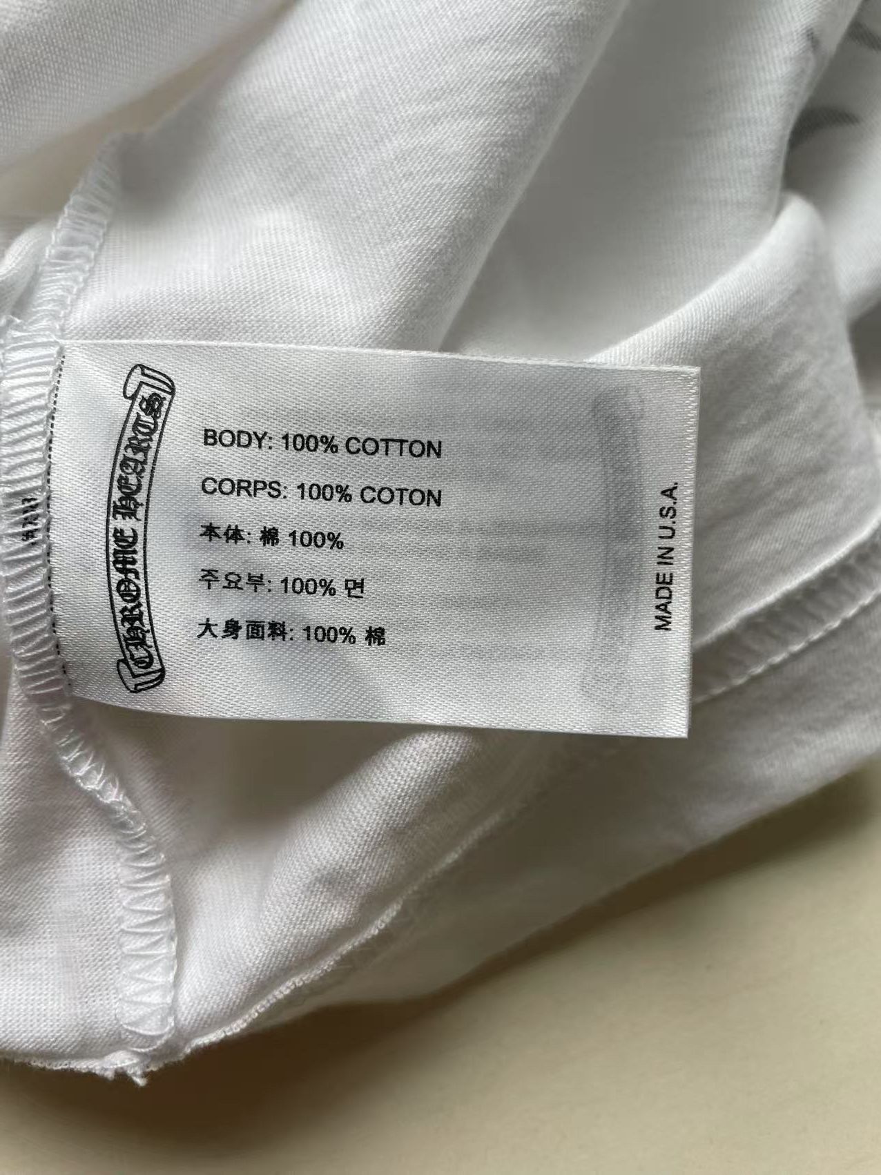 Chrome Hearts Chrome Hearts Hong Kong Exclusive Horseshoe Short Sleeve Tee Size US L / EU 52-54 / 3 - 7 Thumbnail