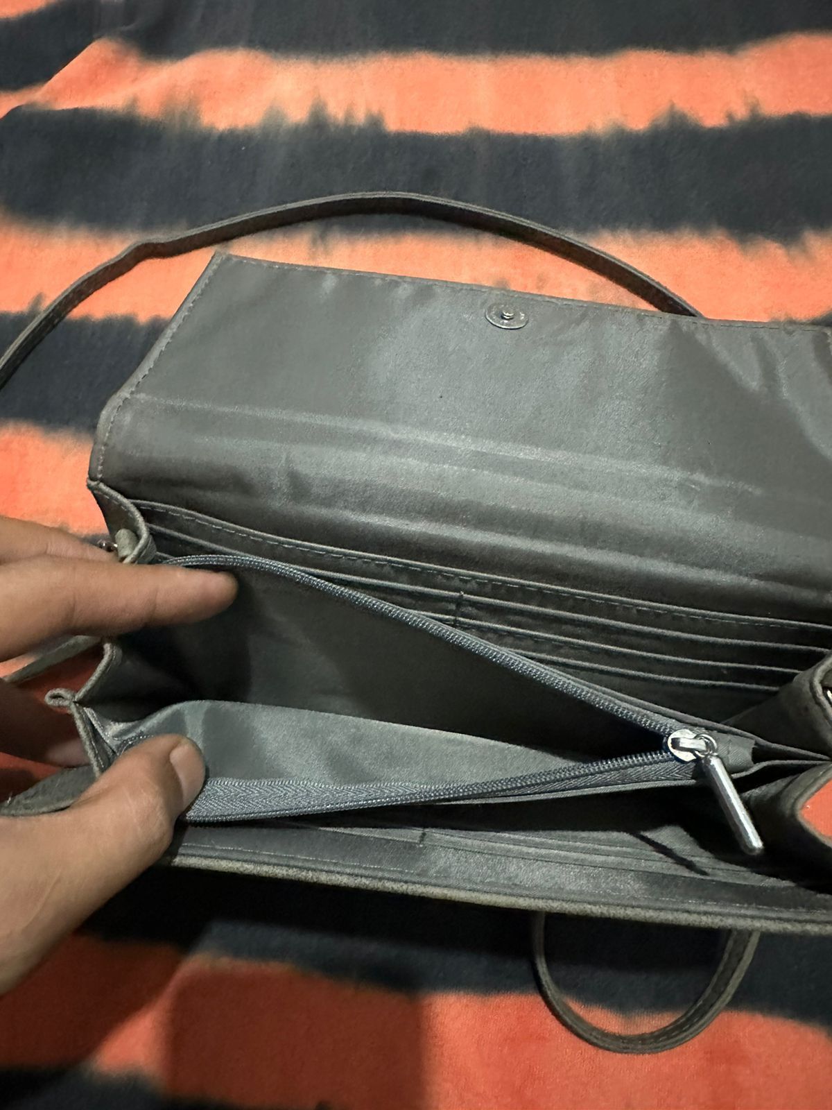 Y's × Yohji Yamamoto Y's Yohji Yamamoto Crossbody Clutch Bag Lots Slot/pocket Size ONE SIZE - 7 Thumbnail
