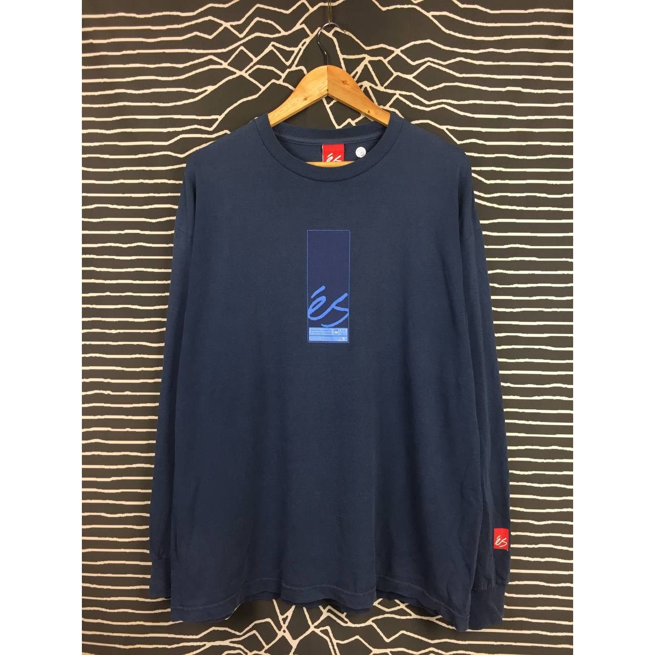 eS Vtg ES Skateboards Made In Usa Long Sleeve Tee Size US XL / EU 56 / 4 - 1 Thumbnail
