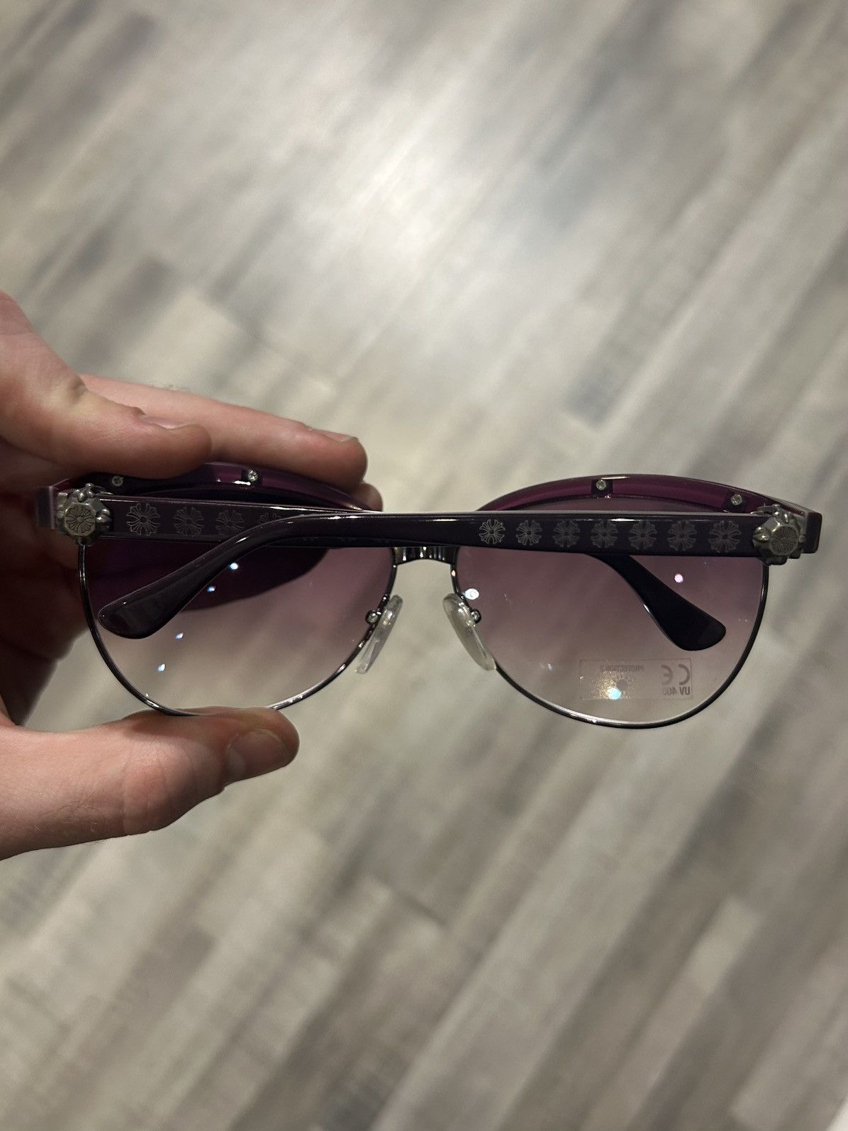 Chrome Hearts Chrome Hearts Ghoul Girl Sunglasses Size ONE SIZE - 9 Thumbnail