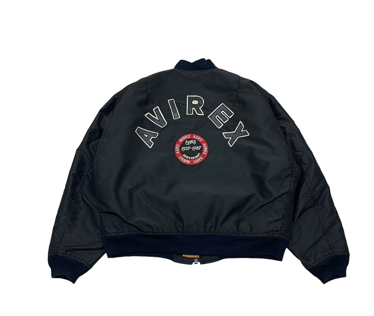 Avirex × Vintage VTG Avirex Bomber Jacket Size US L / EU 52-54 / 3 - 2 Thumbnail