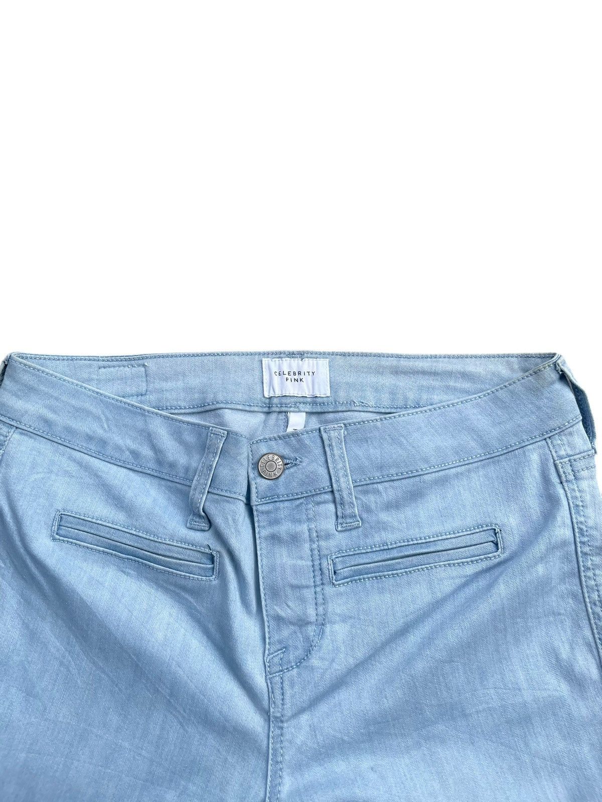 Japanese Brand Flare Celebrity Pink Strech Denim Size 30" / US 8 / IT 44 - 5 Thumbnail