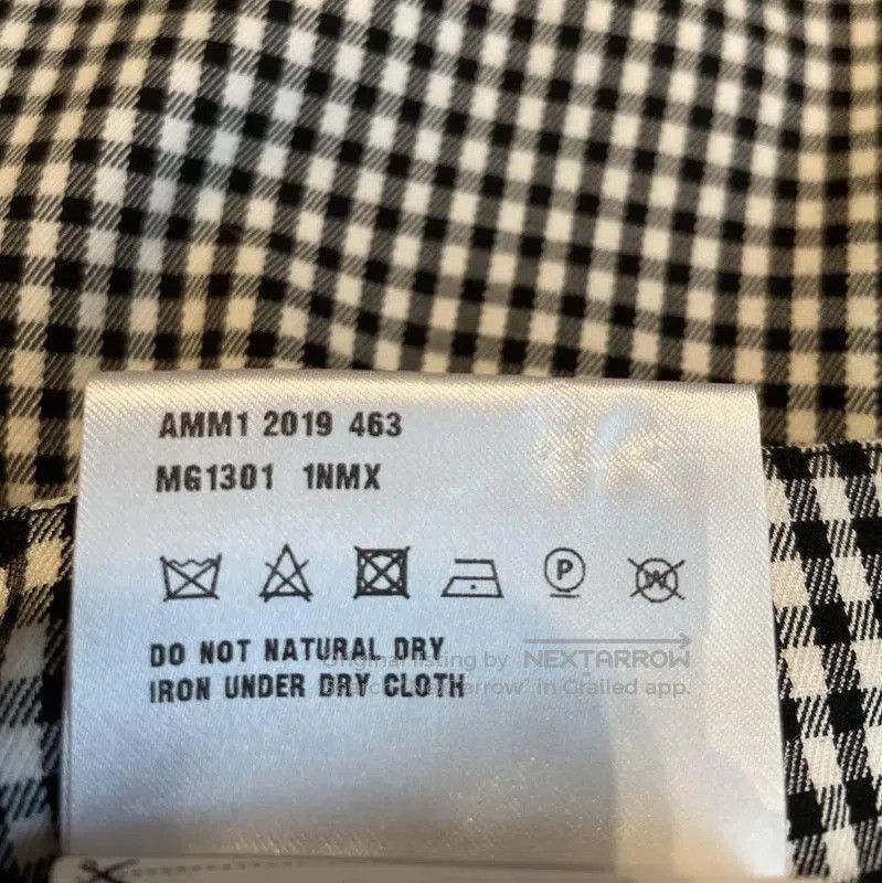 Miu Miu Miu Miu Summer Checkered Skirt in Black and White . Size 24" / US 00 / IT 34 - 6 Thumbnail