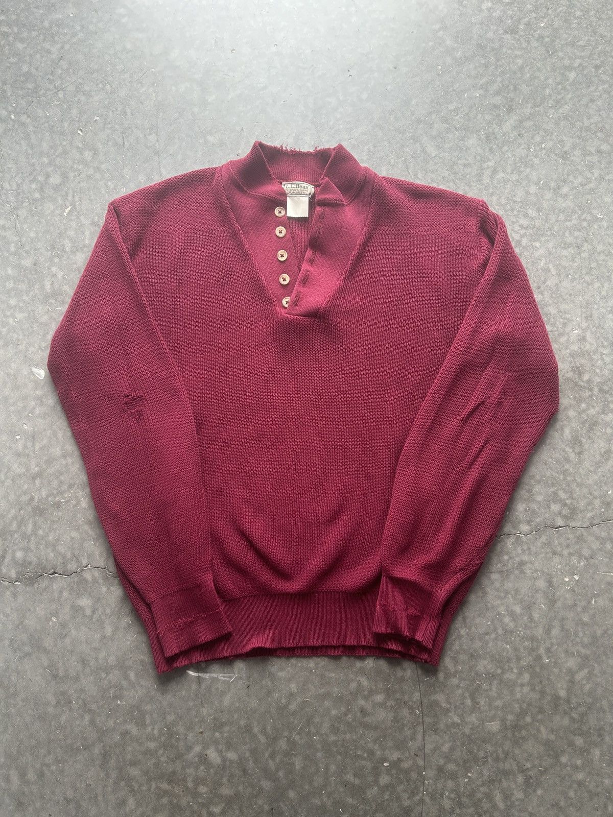 L.L. Bean × Vintage Vintage 90s LL Bean Knit Sweater Size US XL / EU 56 / 4 - 1 Thumbnail