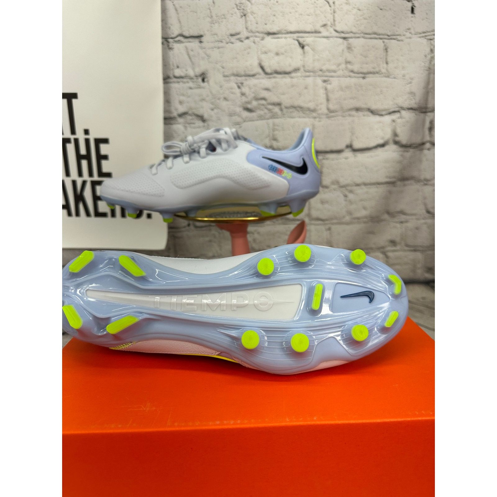 Nike Nike Tiempo Legend 9 Pro FG Soccer Shoes Mens 6.5 | Womens 8 Size US 8 / IT 38 - 7 Thumbnail