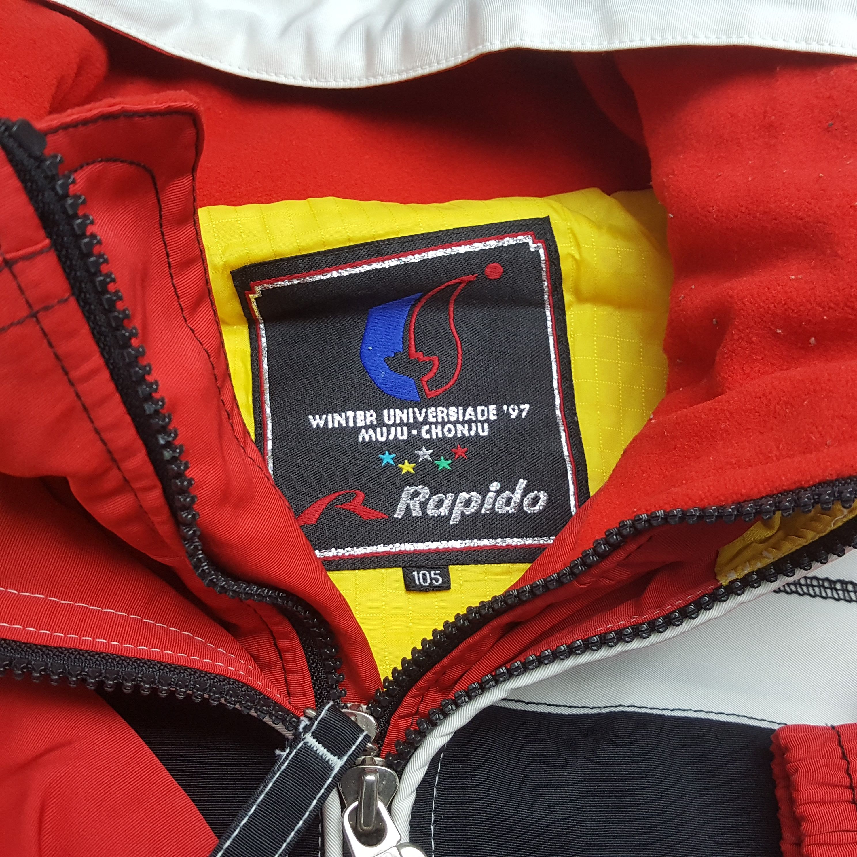 Vintage Vintage RAPIDO 99 Sportswear Winter Hoodies Size US XXL / EU 58 / 5 - 11 Thumbnail