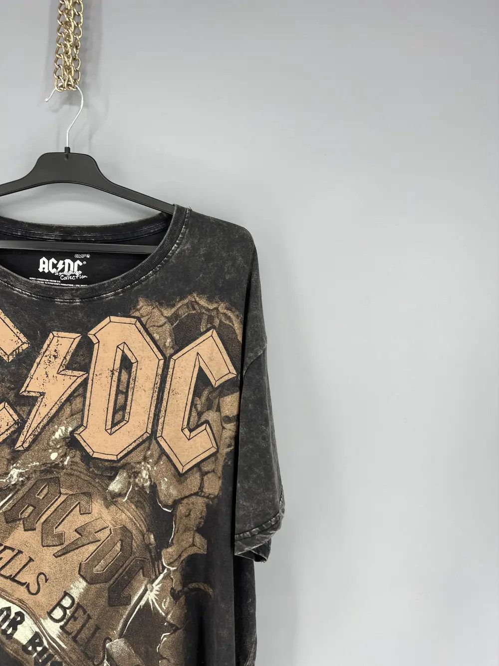 Band Tees Vintage ACDC Hells Bells Heavy Metal Rock Tshirt Size 3XL Size US XXL / EU 58 / 5 - 5 Thumbnail