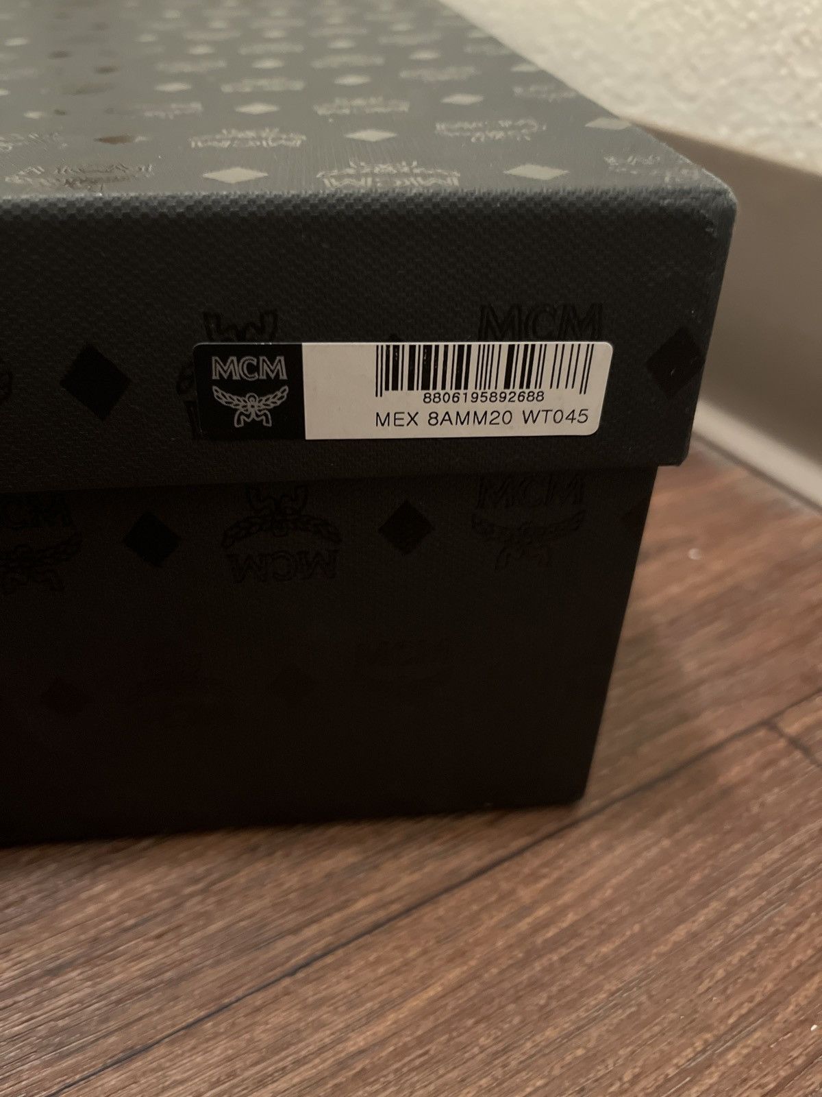 MCM MCM High Top Sneakers Big Logo Luxury Shoes With Box Men 45 Size US 11.5 / EU 44-45 - 7 Thumbnail