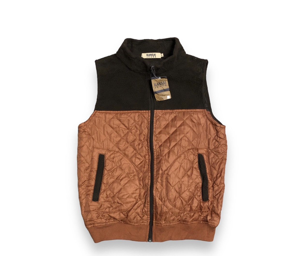 Designer × Japanese Brand × Kansai Yamamoto By Kansai Yamamoto!!! Kansai Jeans Winter Vest Size US L / EU 52-54 / 3 - 1 Thumbnail