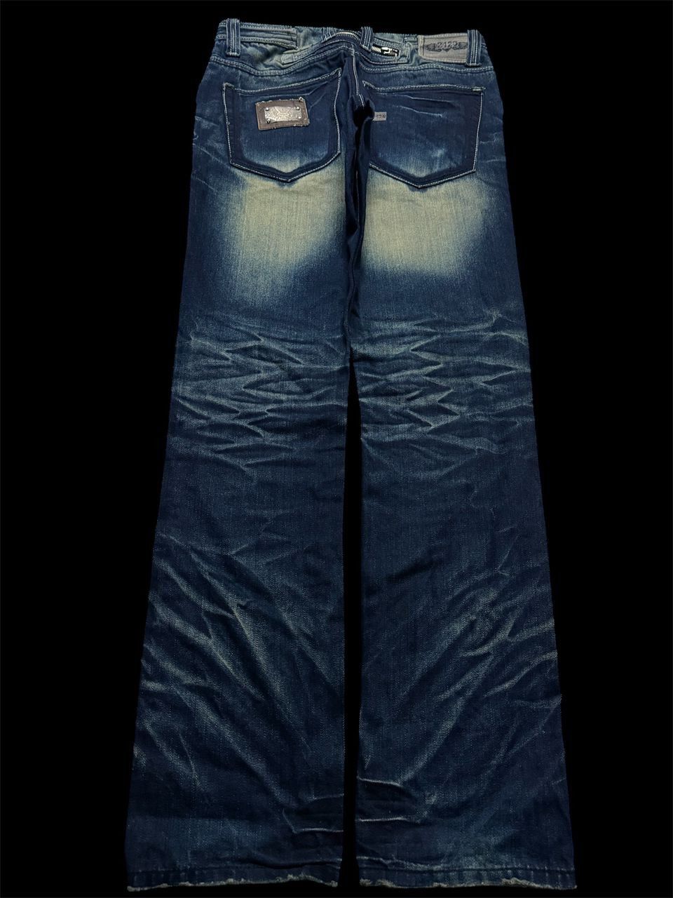 💥Insane💥90s 2426 Japan Rusty Mudwash Clawmark Dark Jean