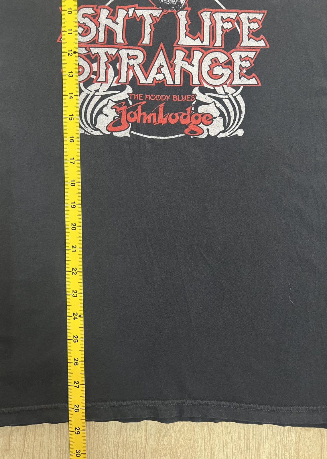 Band Tees Vintage John Lodge The Moody Blues Tour Tee Fade M Size US M / EU 48-50 / 2 - 7 Thumbnail