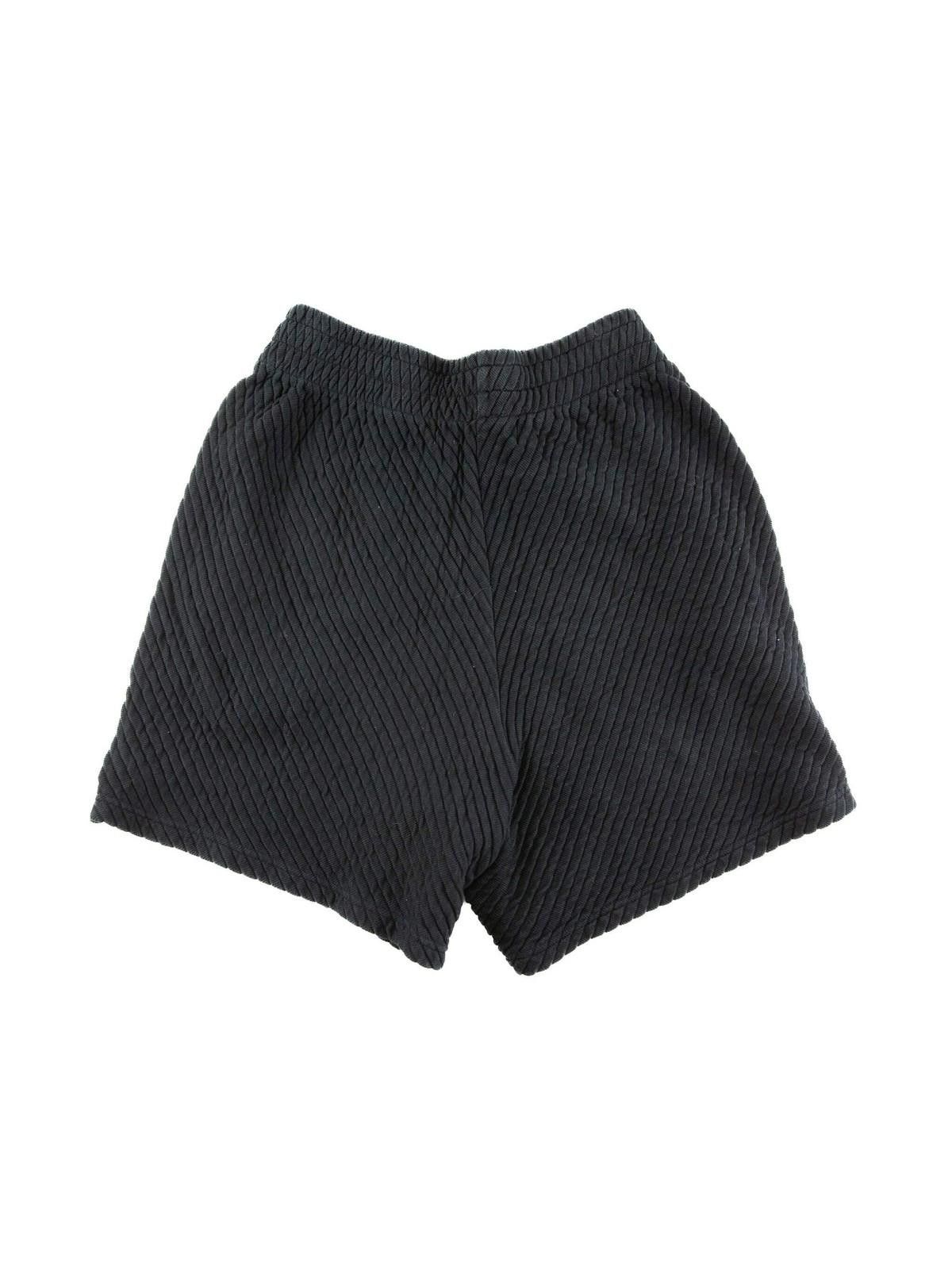 Represent Clo. Represent Mens Black Ottoman Shorts Small Black Size US 30 / EU 46 - 5 Thumbnail
