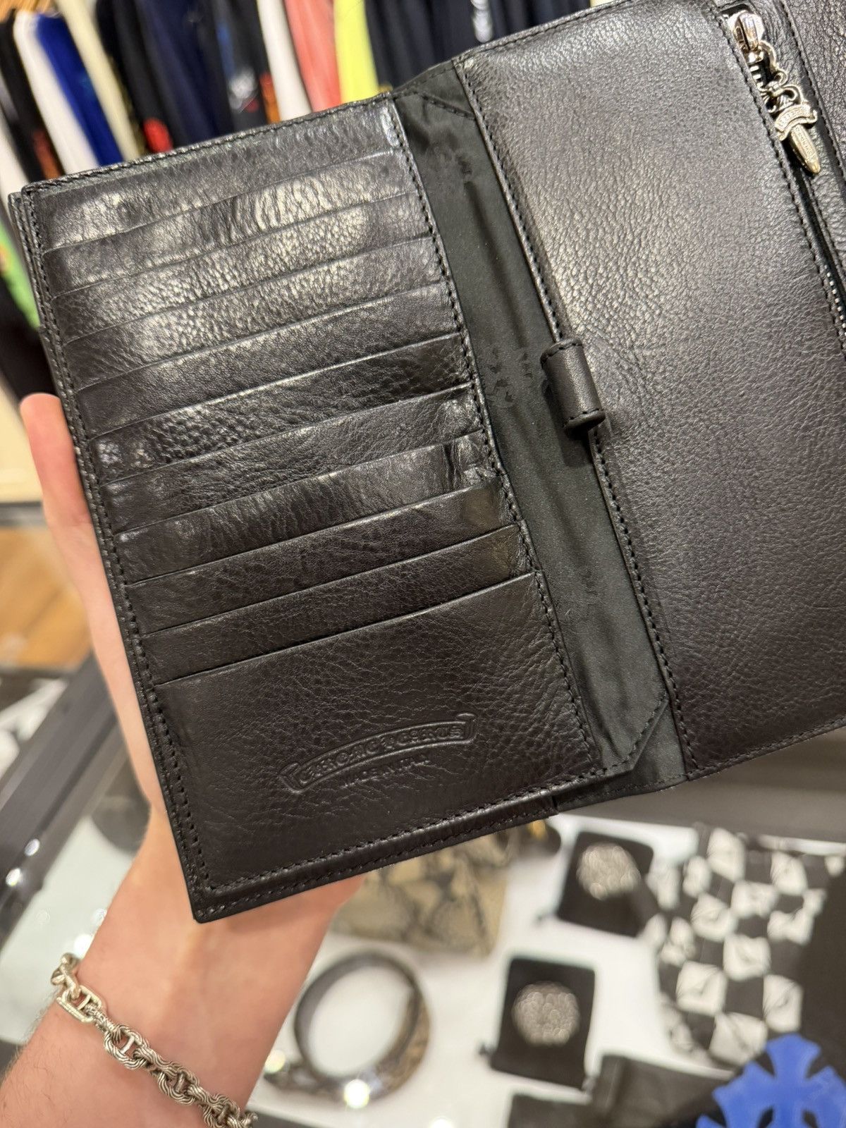 Chrome Hearts Chrome Hearts Wave Wallet Size ONE SIZE - 6 Thumbnail