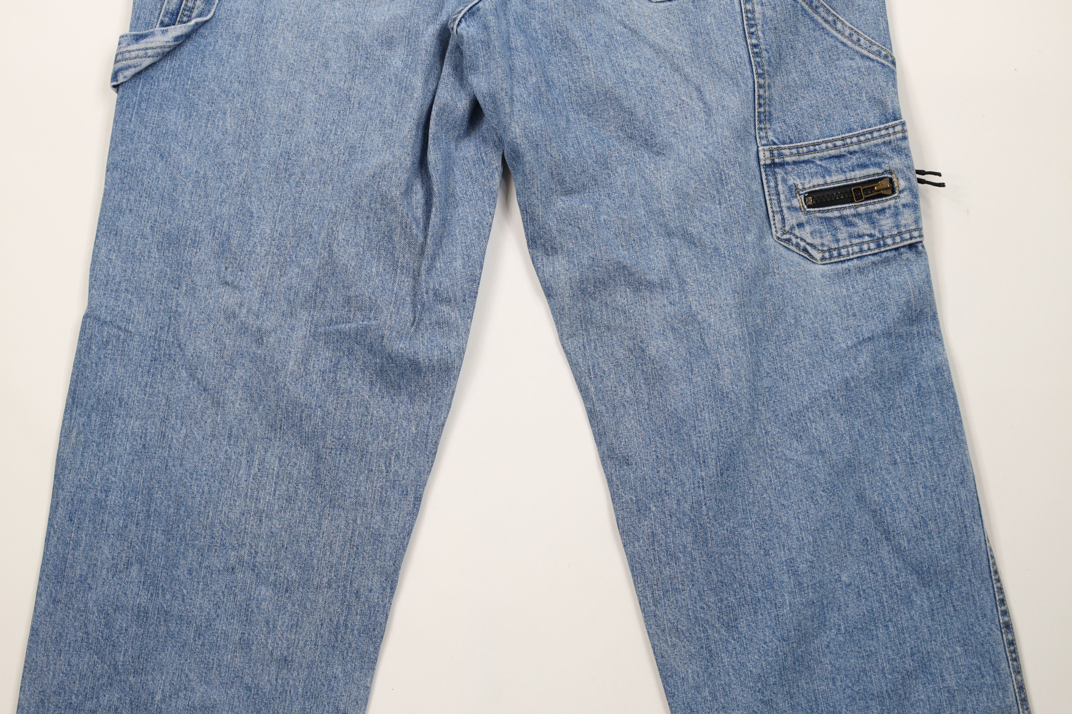 Vintage Vintage 90s Y2K Streetwear Wide Leg Skateboard Jeans Blue Size US 36 / EU 52 - 10 Thumbnail