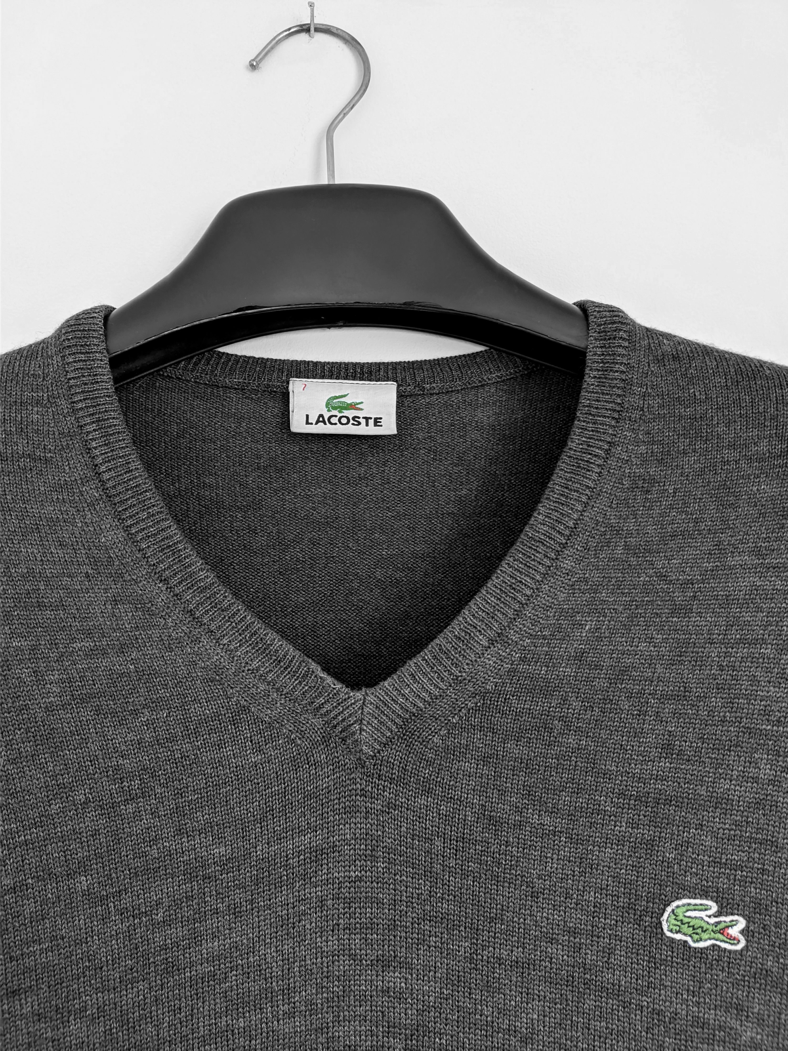 Lacoste Vintage lacoste vest cotton 90s sleveless Size US XL / EU 56 / 4 - 3 Thumbnail