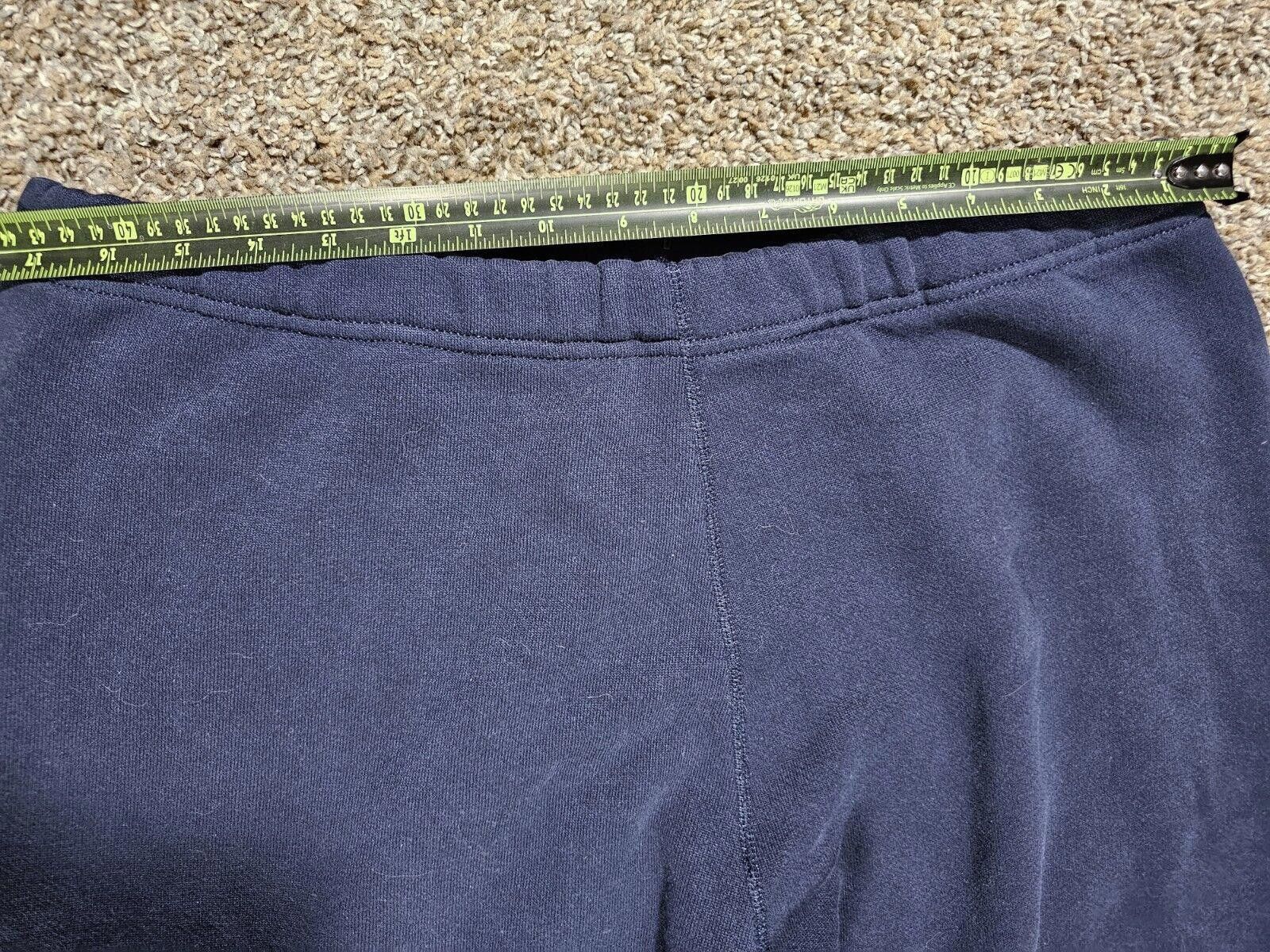 Designer Vintage Discus Athletic Sweatpants XL Blue Cuffed Joggers Size US 36 / EU 52 - 4 Thumbnail