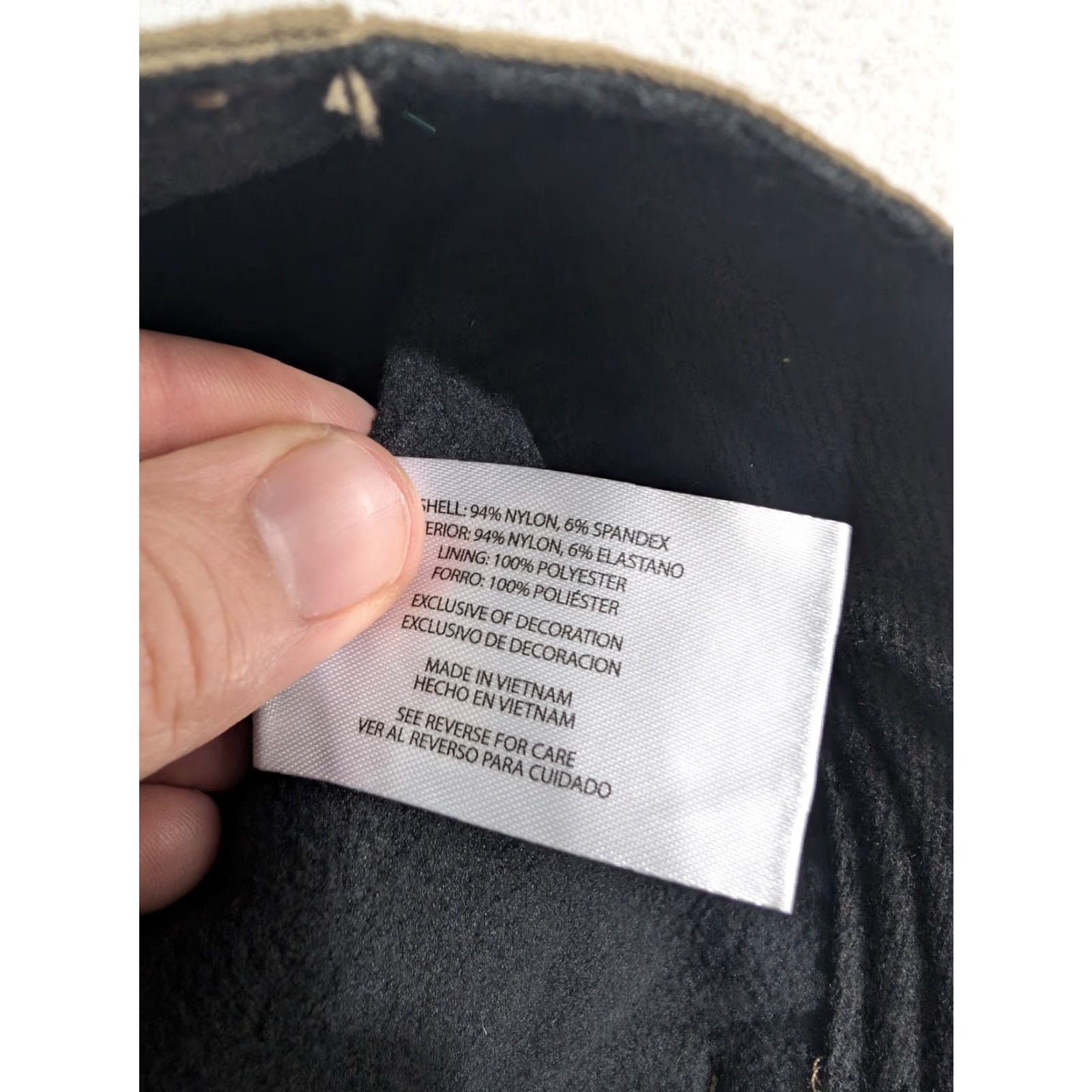 Orvis Orvis Mens Cargo Pants Khaki Fleece Lined Tech Stretch Nylon Spandex 32x30 Straight Regular Casual Travel Outdoor Size US 32 / EU 48 - 5 Thumbnail