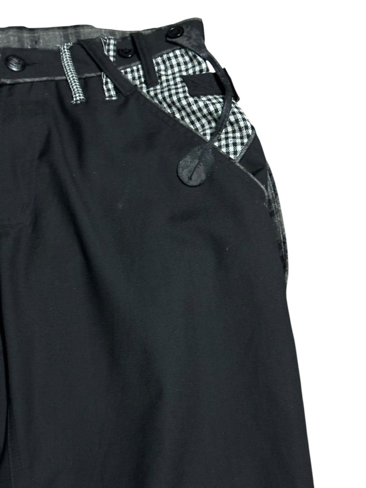 If Six Was Nine 💥PUNK GOTHIC DOUBLE WAIST BONDAGE Y2K LGB AVANT GARDE STYLE Size US 32 / EU 48 - 10 Thumbnail