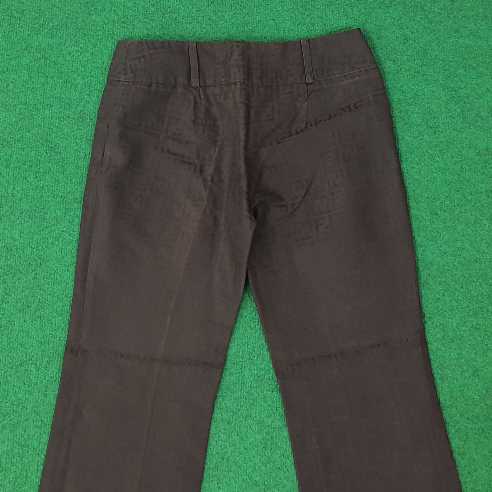 Fendi Vintage Fendi Monogram Luxury Pants C258N27 Size 28" / US 6 / IT 42 - 4 Thumbnail