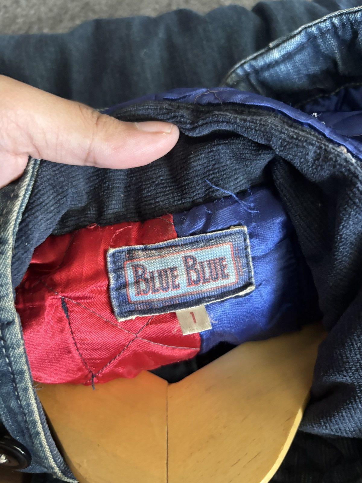 Blue Blue Japan Blue blue japan indigo core jacket with hooded Size US L / EU 52-54 / 3 - 6 Thumbnail