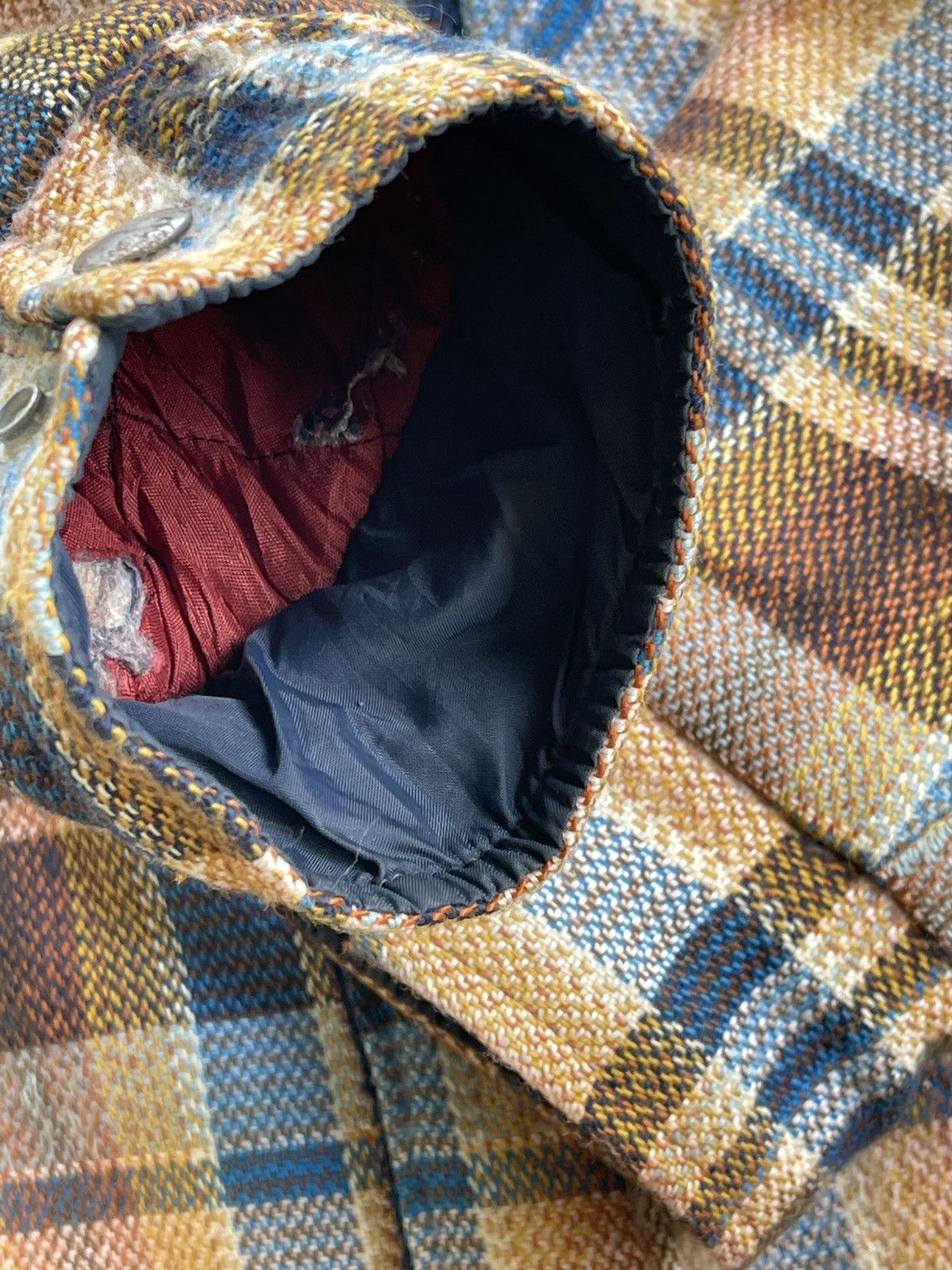 Towncraft 1970s Towncraft Wool Tartan Jacket Size US S / EU 44-46 / 1 - 14 Thumbnail