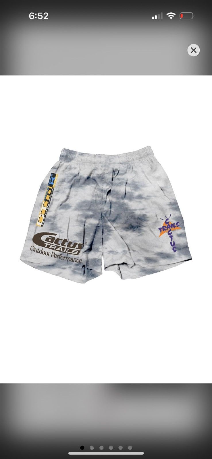 Travis Scott Travis Scott Cactus Trails Outdoor Performance short | Grailed