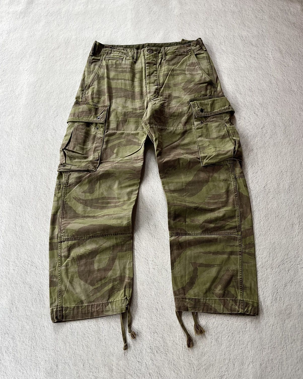 RRL Ralph Lauren RRL Distressed Carpenter Pant - Faded Mauve