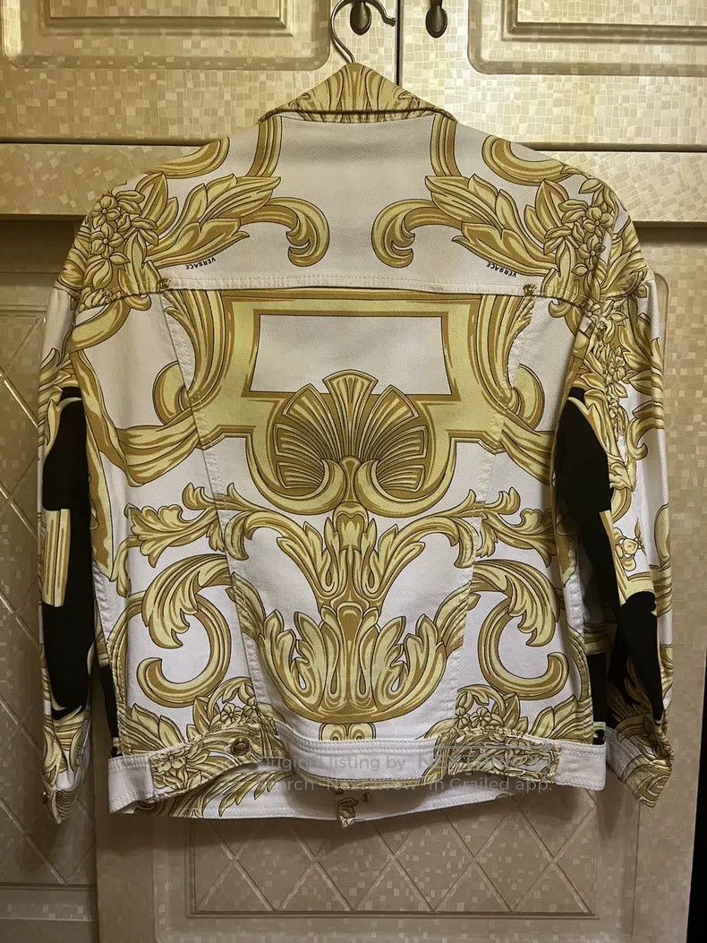Versace Versace Baroque denim jacket Size US L / EU 52-54 / 3 - 2 Thumbnail