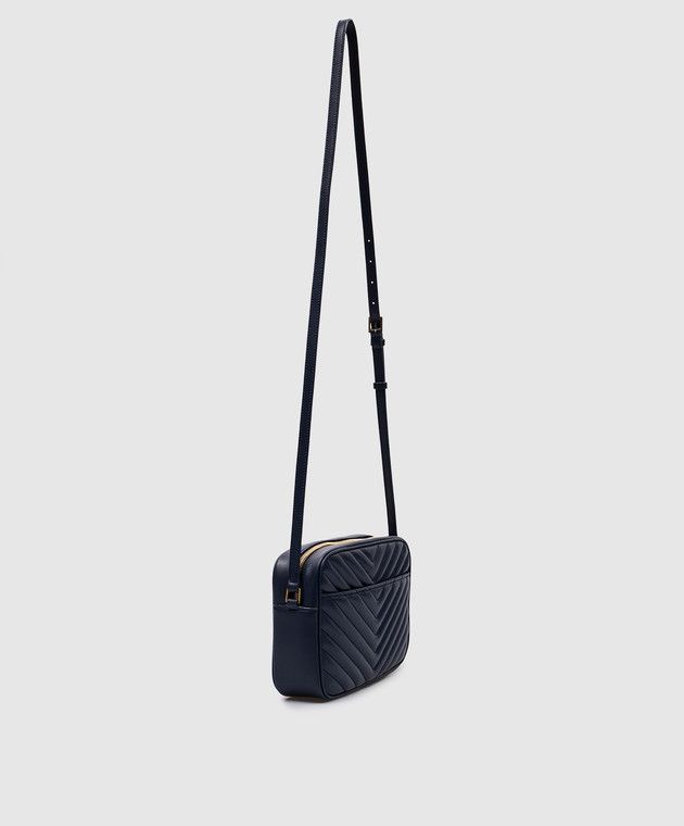 Saint Laurent Paris o1tp1o0125 Size: OS/Lou Camera Bag in Blue Size ONE SIZE - 2 Thumbnail