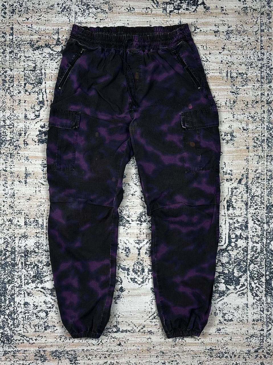Carhartt Vintage Carhartt WIP Blur Purple Camo Cargo Pants Size US 32 / EU 48 - 1 Thumbnail