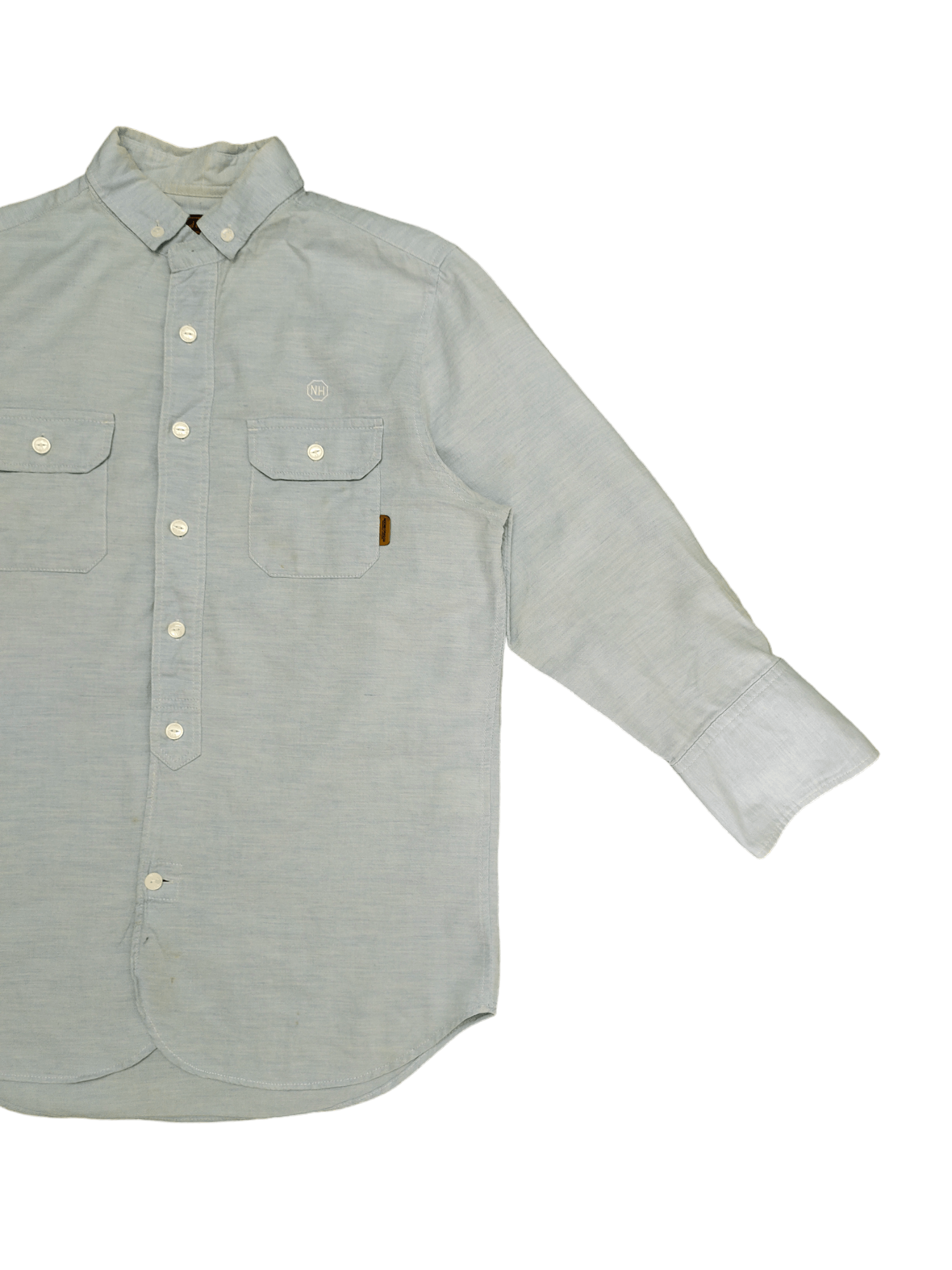 Neighborhood Vintage Neighborhood .Co Japan Chambray Denim Shirt Size US S / EU 44-46 / 1 - 4 Thumbnail